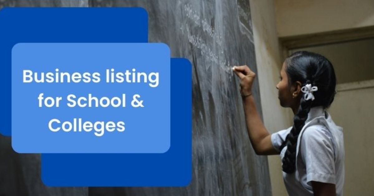 Meta title – Business listing for School & Colleges